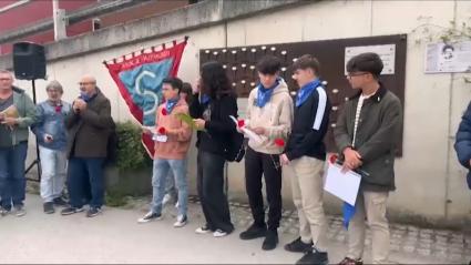 Dos centros extremeños participan en los actos del 80º aniversario de la liberación del campo de concentración de Mauthausen