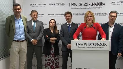 La consejera de Hacienda y Administración Pública, Elena Manzano, ha presentado el Plan de Formación 2025