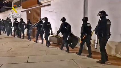Operación antidroga de la Guardia Civil