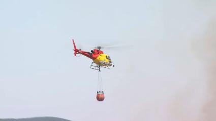 Declaran nivel 1 por incendio forestal en Talarrubias por riesgo en infraestructuras