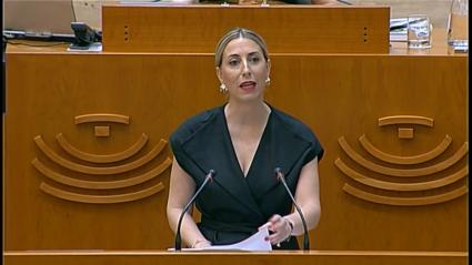 María Guardiola en el Debate sobre el Estado de la Región