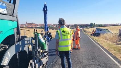 Comienzan las obras de rehabilitación en la CC 313 de Salorino-provincia de Badajoz y CC 410-provincia de Toledo