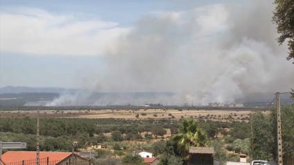 Incendio en Valdecaballeros