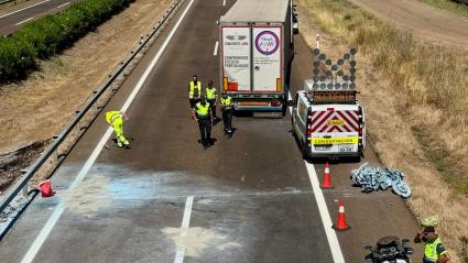 Accidente en la A-5