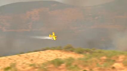 Perimetrado al 90 por ciento el incendio en Villar del Pedroso