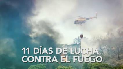 Ya ha pasado lo peor: Tras once días de lucha, el incendio de Jarilla está estabilizado