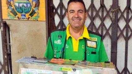 José Luis Aragonés Márquez, vendedor de la ONCE