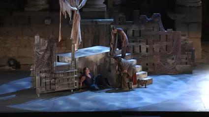 La escenografía está inspirada en el barco de Jasón