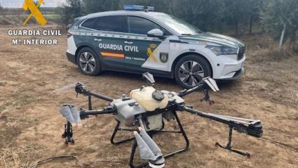 Dron interceptado cerca del aeropuerto