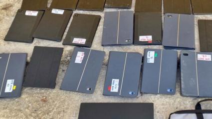 Tablets recuperadas en Hornachos