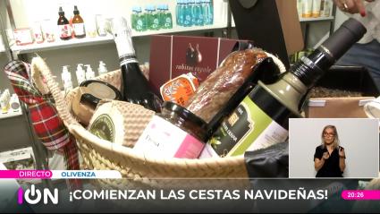 Ya se empiezan a preparar las cestas de Navidad