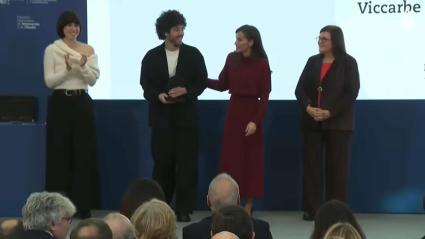 Rubén Mateos Brea, de Plasencia, ha logrado el Premio Nacional de Diseño y Empresa, entregado por la Reina Letizia