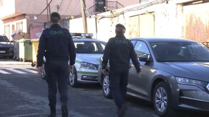 Simulacro coordinado en la Codosera entre agentes de España y Portugal