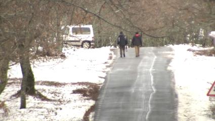 Nieve en el norte de la región
