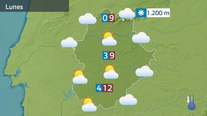 Mapa de previsión del 22 de diciembre