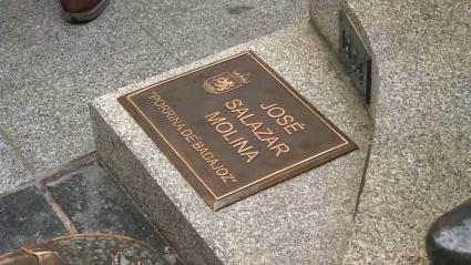 Placa José Salazar, Porrina de Badajoz