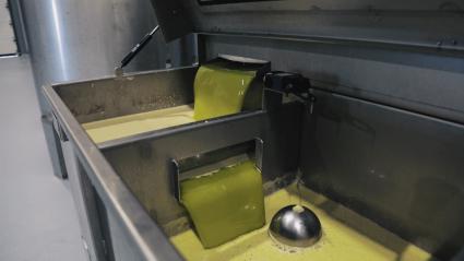 Aceite en una almazara