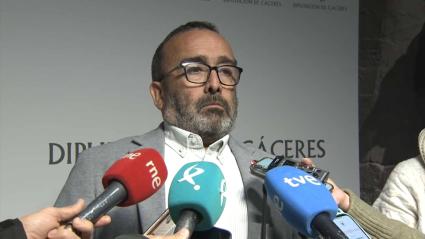 Miguel Ángel Morales, presidente de la Diputación de Cáceres