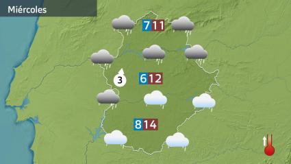 Mapa de previsión del 21 de enero