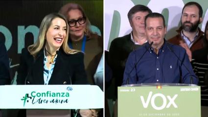 María Guardiola y Óscar Fernández Calle en imagen de archivo