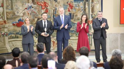 Tomás García Calvo en los Premios Nacionales del Deporte
