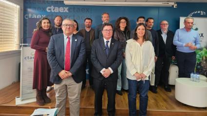 Guillermo Santamaría durante la clausura de la jornada de presentación de las 10 empresas agroalimentarias que forman parte de Foodlab