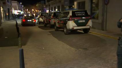 Los vehículos comienzan a salir de los juzgados de Villafranca de los Barros