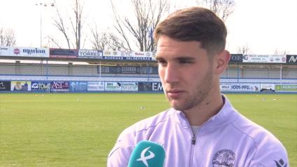 Javi Tapia, jugador del Coria