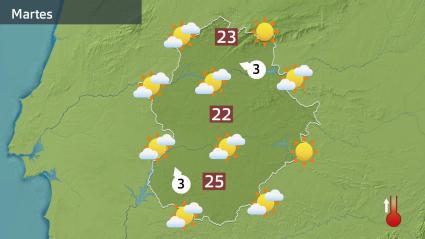 Mapa de previsión del 17 de marzo