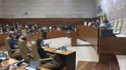 Acto en la Asamblea de Extremadura por el 40º aniversario del Consejo de la Juventud de Extremadura