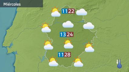 Mapa de previsión del 22 de abril