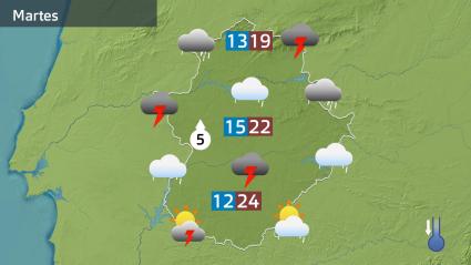 mapa de previsión del 7 de abril
