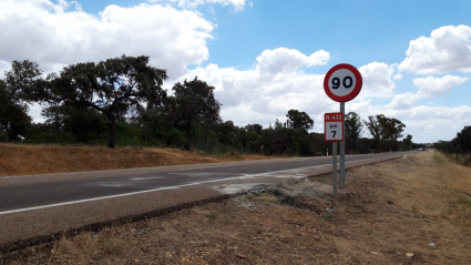 Imagen del lugar del accidente