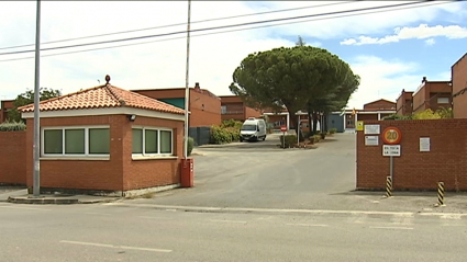 Exterior de la cárcel de Cáceres