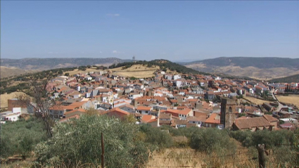 Imagen de Villarta de los Montes desde el aire