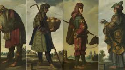 Algunas de las pinturas de la serie de Zurbarán sobre Jacob y sus doce hijos