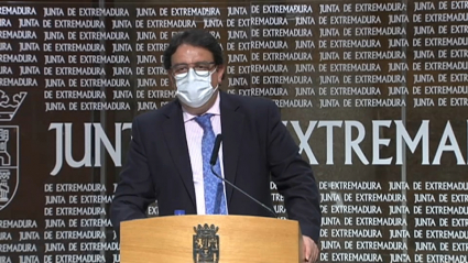Consejero de Sanidad, José María Vergeles