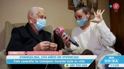 Evangelina, 104 años