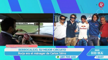 Borja fue mánager de Carlos Sainz