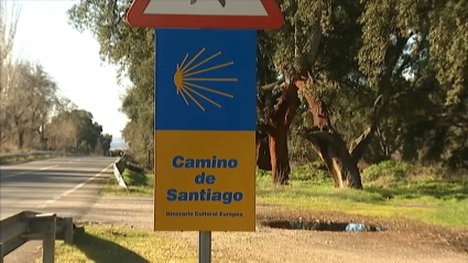 Señal del Camino de Santiago