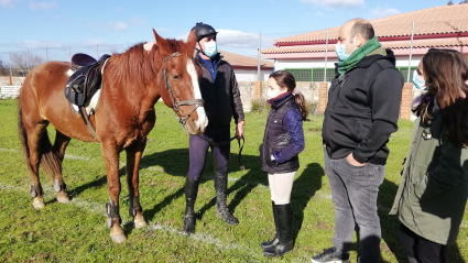 José Luis Blanco, un campeón de TREC en Torrejón el Rubio