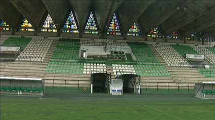 El estadio Príncipe Felipe sin público