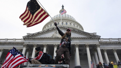 Asalto al Capitolio en Washington DC. (EFE)