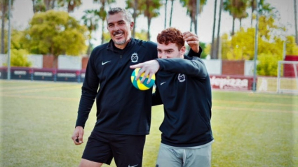 Juan Marrero, técnico de la UD Montijo