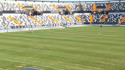 Estadio Nuevo Vivero de Badajoz.