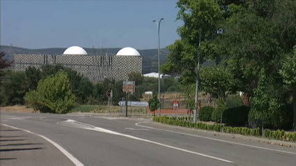 Exterior de la Central Nuclear de Almaraz