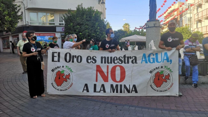 Manifestantes en Mérida