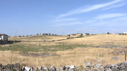 Terreno en el que se construirá el futuro parque acuático de Casar de Cáceres