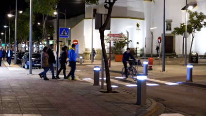 Uno de los 12 Pasos Inteligentes que hay en Villanueva de la Serena 