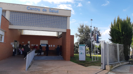 Centro de Salud de San Roque, esta mañana